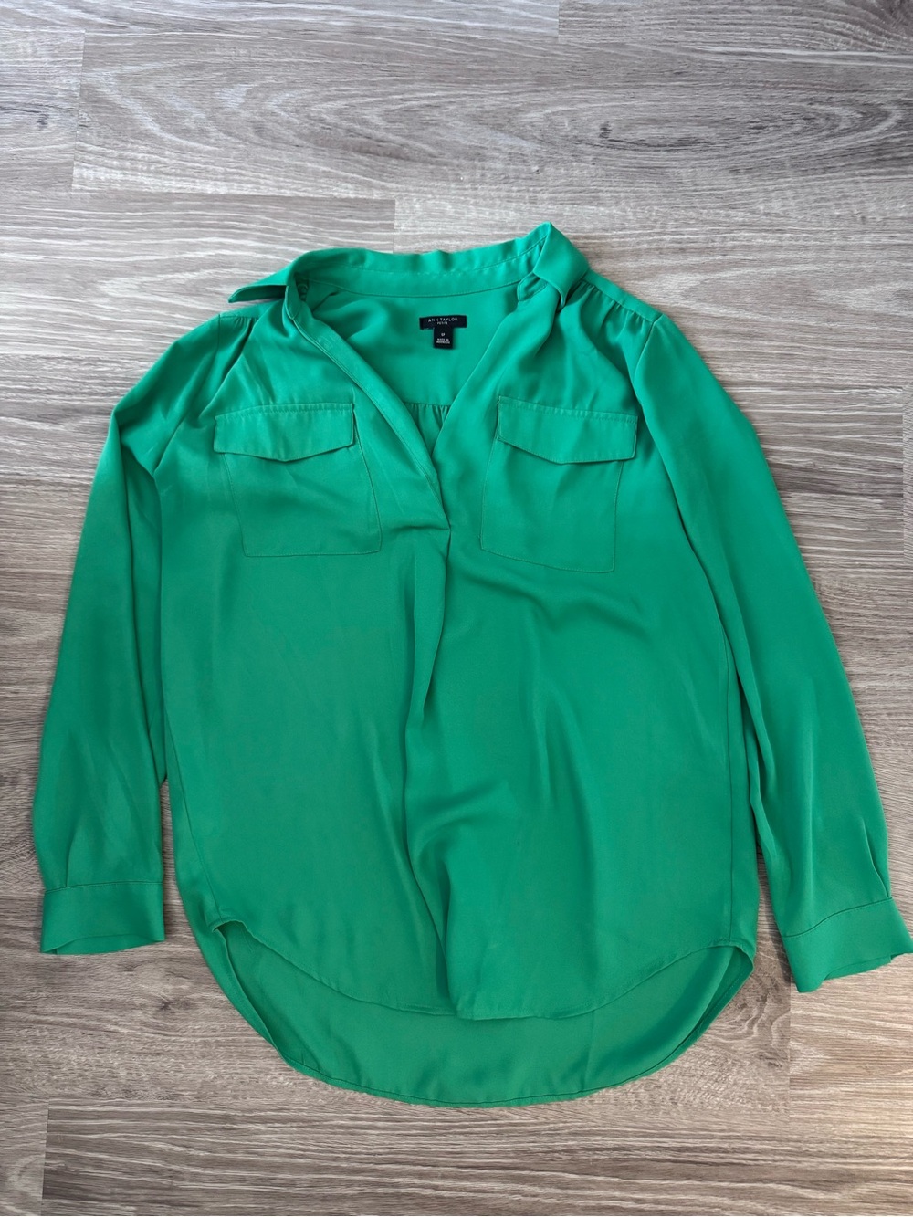 Ann Taylor Women's Green Blouse